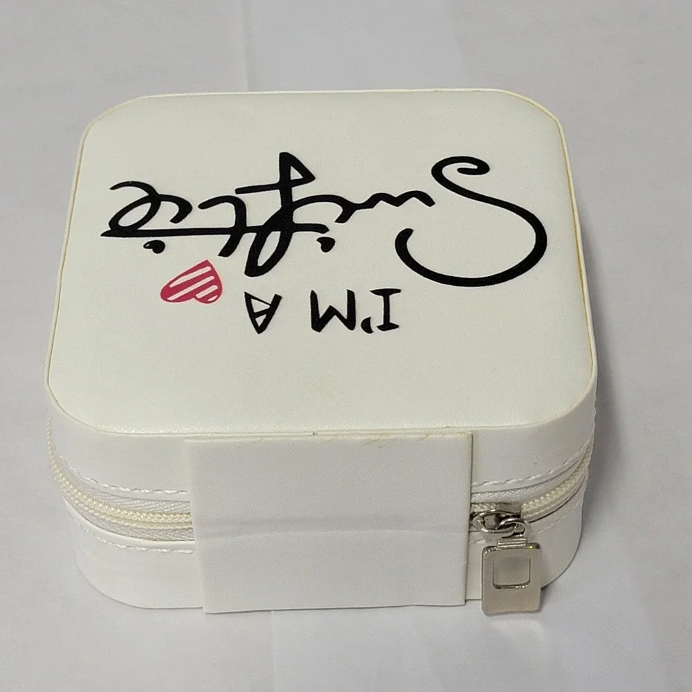 I am a Swiftie Jewelry Travel Box Case Organizer Holder Taylor Swift Fan Collect